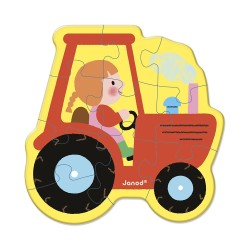Set 5 puzzles evolutivos - Granja