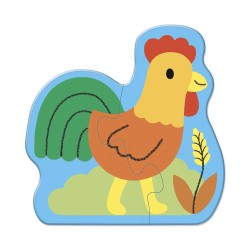 Set 5 puzzles evolutivos - Granja