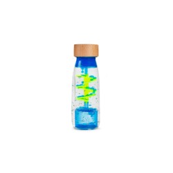 Petit Boum - Move Bottle Spiral blue