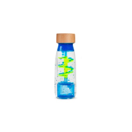 Petit Boum - Move Bottle Spiral blue