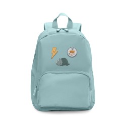 Mochila Solid Color Green + 6 Parches Autoadhesivos Nature