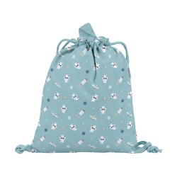 Mochila Saco Tela Pandas in Space