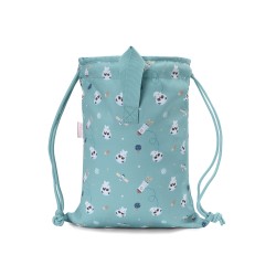Mochila Saco Tela Pandas in Space