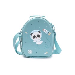 Bolsa Merienda Térmica  3D Pandas in Space