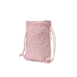 Mochila Saco Tela Blossom Birds