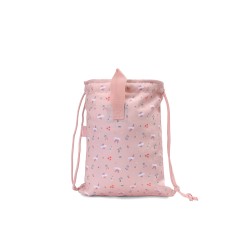 Mochila Saco Tela Blossom Birds