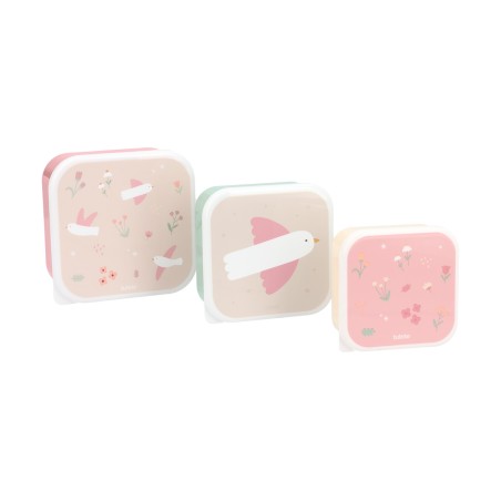 3 Cajas Almuerzo Blossom Birds