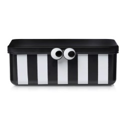 Caja de Almuerzo con 3 Bandejas Extraíbles Black