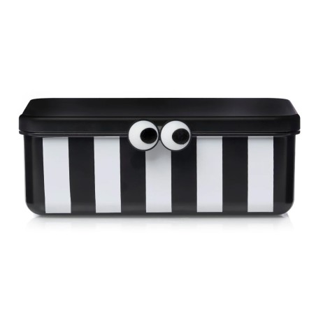 Caja de Almuerzo con 3 Bandejas Extraíbles Black