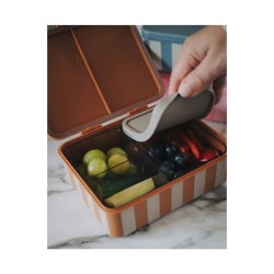 Caja de Almuerzo con 3 Bandejas Extraíbles Black