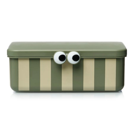 Caja de Almuerzo con 3 Bandejas Extraíbles Green