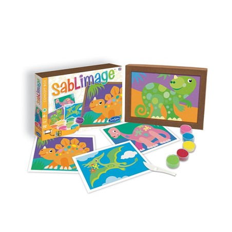 Sablimage Dinosaurios - Decora con arena