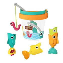 Cubo con juego de pesca - Yookido