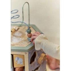 Cubo madera actividades hexagonal Safari Friends - Little Dutch