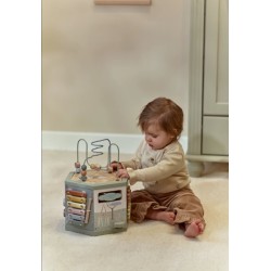 Cubo madera actividades hexagonal Safari Friends - Little Dutch