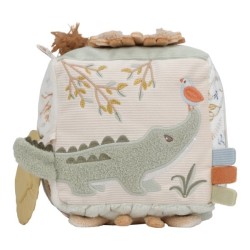Cubo blandito de actividades Safari Friends - Little Dutch