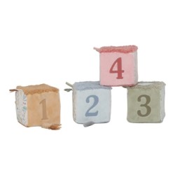 Cubos blanditos apilables Safari Friends - Little Dutch