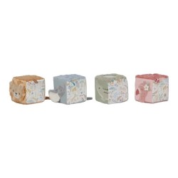 Cubos blanditos apilables Safari Friends - Little Dutch