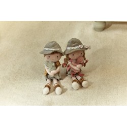 Jim explorador muñeco blandito Safari Friends - Little Dutch