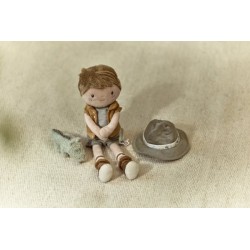 Jim explorador muñeco blandito Safari Friends - Little Dutch