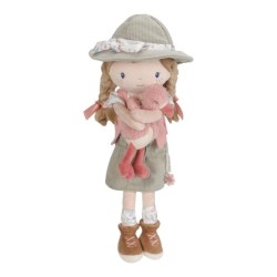 Rosa exploradora muñeca blandita Safari Friends - Little Dutch