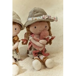 Rosa exploradora muñeca blandita Safari Friends - Little Dutch