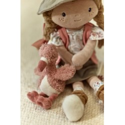 Rosa exploradora muñeca blandita Safari Friends - Little Dutch