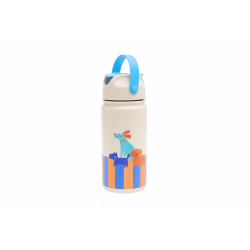 Botella de acero térmica Woof Gang 420 ml - The Cotton cloud