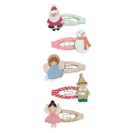 Mini clips de pelo Cute Christmas - Mimi & Lula
