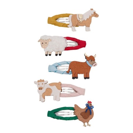 Mini clips de pelo Fun Farm - Mimi & Lula